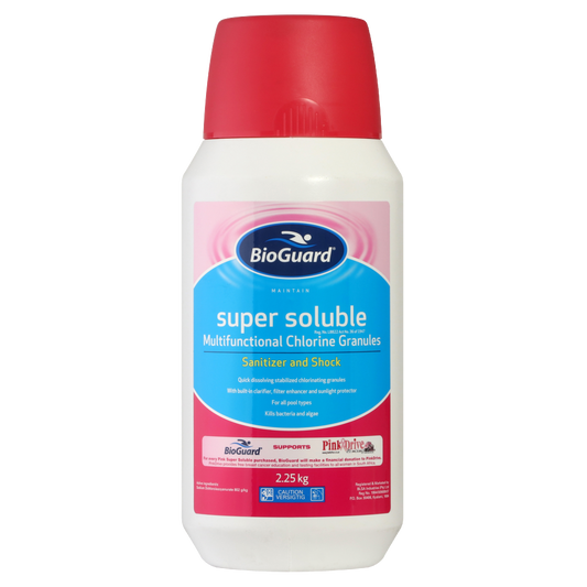 Chlorine Super Soluble 2.25kg BioGuard
