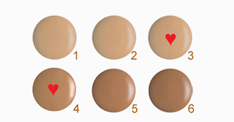 Luminous Make-up Shades of Colour